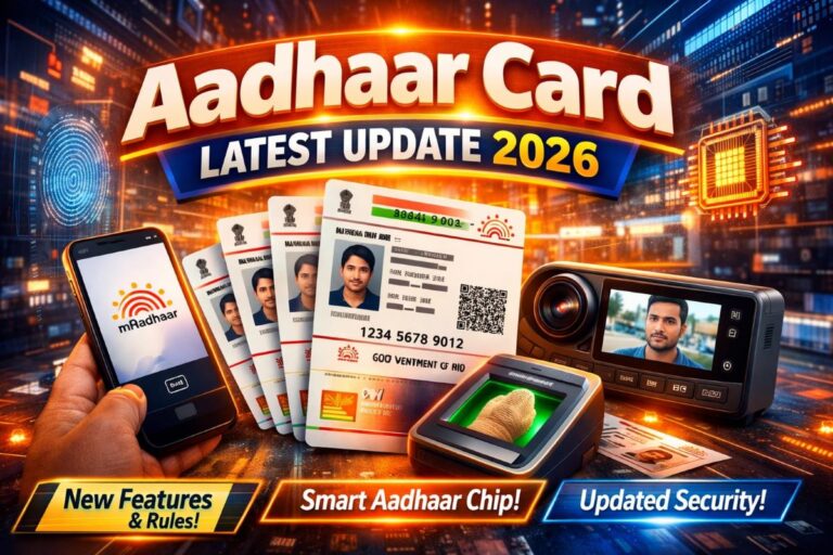 Aadhar Card Latest Update 2026